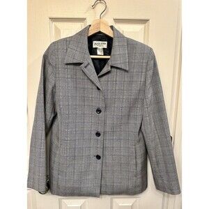Pendleton Gray Plaid Blazer